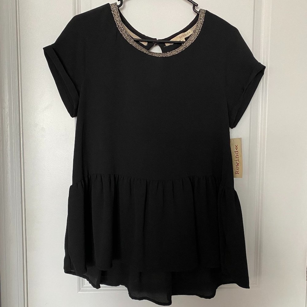 Rewind Peplum Top